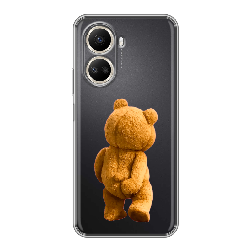 Силиконовый чехол на Huawei Nova 10 SE с принтом Медведь Силиконовый чехол на Huawei Nova 10 SE с принтом Медведь