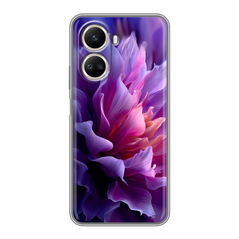 Силиконовый чехол на Huawei Nova 10 SE с принтом женский цветы Силиконовый чехол на Huawei Nova 10 SE с принтом женский цветы