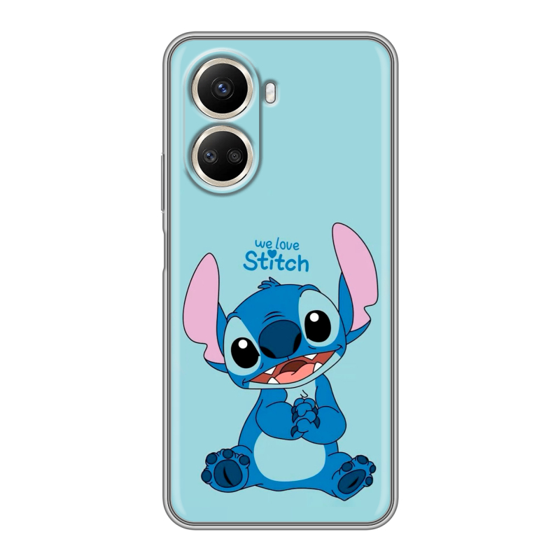 Силиконовый чехол на Huawei Nova 10 SE с принтом Лило и Стич Силиконовый чехол на Huawei Nova 10 SE с принтом Лило и Стич