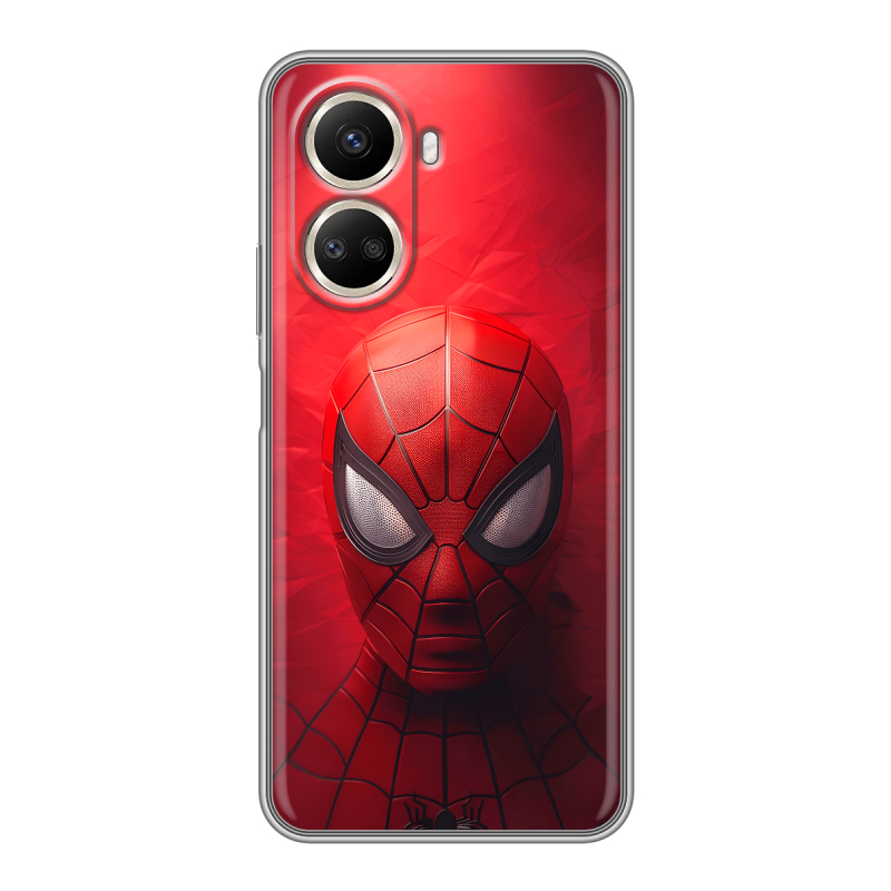 Силиконовый чехол на Huawei Nova 10 SE с принтом Spiderman Человек паук Силиконовый чехол на Huawei Nova 10 SE с принтом Spiderman Человек паук