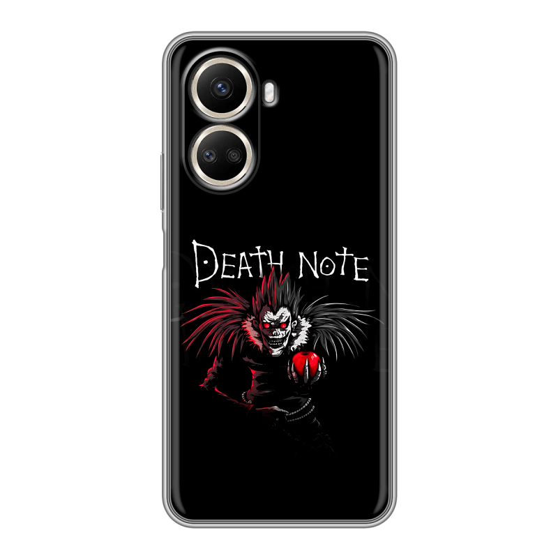 Силиконовый чехол на Huawei Nova 10 SE с принтом Death note Тетрадь смерти Силиконовый чехол на Huawei Nova 10 SE с принтом Death note Тетрадь смерти