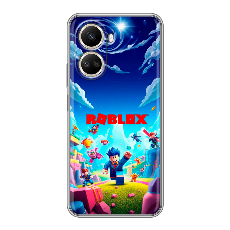 Силиконовый чехол на Huawei Nova 10 SE с принтом Roblox Роблокс Силиконовый чехол на Huawei Nova 10 SE с принтом Roblox Роблокс