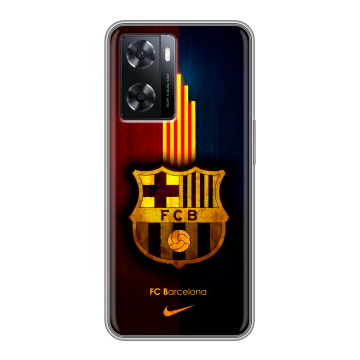 Силиконовый чехол на OPPO A57s с принтом Барселона Barcelona Силиконовый чехол на OPPO A57s с принтом Барселона Barcelona