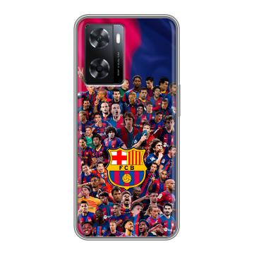 Силиконовый чехол на OPPO A57s с принтом Барселона Barcelona Силиконовый чехол на OPPO A57s с принтом Барселона Barcelona