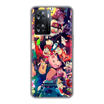 Силиконовый чехол на OPPO A57s с принтом Gravity Falls Гравити Фолз Силиконовый чехол на OPPO A57s с принтом Gravity Falls Гравити Фолз