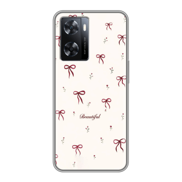 Силиконовый чехол на OPPO A57s с принтом для девочек
