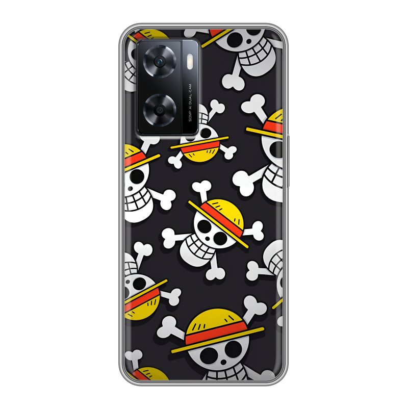 Силиконовый чехол на OPPO A57s с принтом One Piece Ван Пис Силиконовый чехол на OPPO A57s с принтом One Piece Ван Пис