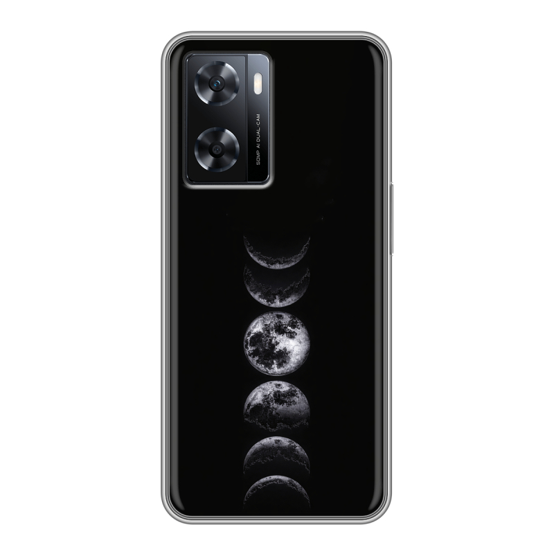 Силиконовый чехол на OPPO A57s с принтом женский Силиконовый чехол на OPPO A57s с принтом женский