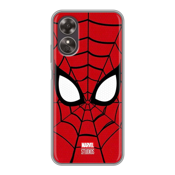 Силиконовый чехол на OPPO A17 с принтом человек паук spiderman