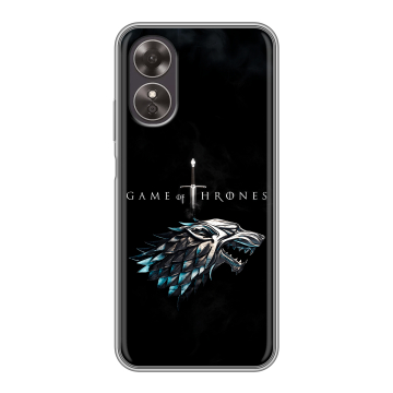 Силиконовый чехол на OPPO A17 с принтом Игра Престолов Game Thrones Силиконовый чехол на OPPO A17 с принтом Игра Престолов Game Thrones
