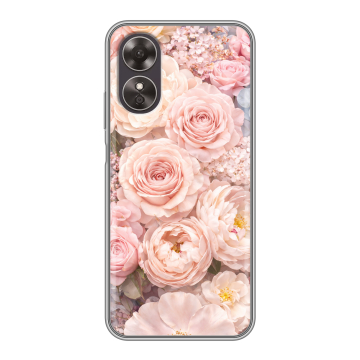 Силиконовый чехол на OPPO A17 с принтом женский Силиконовый чехол на OPPO A17 с принтом женский