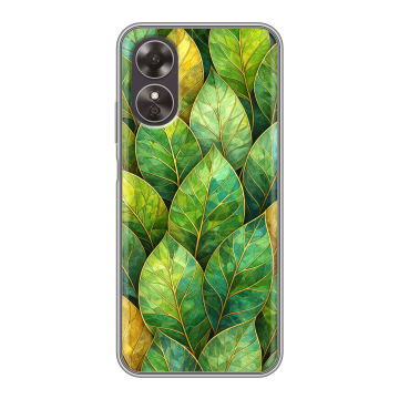 Силиконовый чехол на OPPO A17 с принтом женский Силиконовый чехол на OPPO A17 с принтом женский