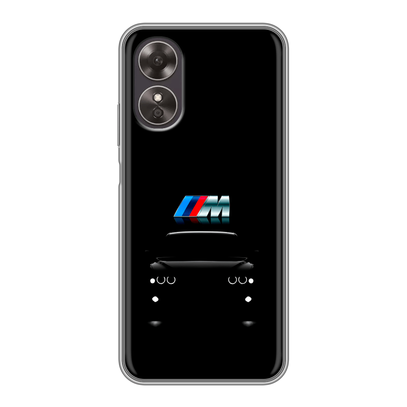 Силиконовый чехол на OPPO A17 с принтом БМВ BMW Силиконовый чехол на OPPO A17 с принтом БМВ BMW
