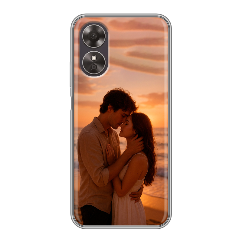 Силиконовый чехол на OPPO A17 с принтом Пользовательский 2 Силиконовый чехол на OPPO A17 с принтом Пользовательский 2