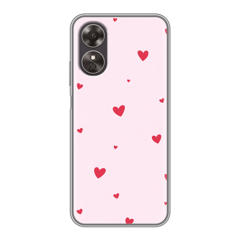Силиконовый чехол на OPPO A17 с принтом для девочек Силиконовый чехол на OPPO A17 с принтом для девочек
