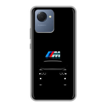 Силиконовый чехол на Realme Narzo 50i Prime с принтом БМВ BMW