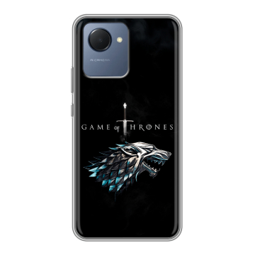 Силиконовый чехол на Realme Narzo 50i Prime с принтом Игра Престолов Game Thrones Силиконовый чехол на Realme Narzo 50i Prime с принтом Игра Престолов Game Thrones