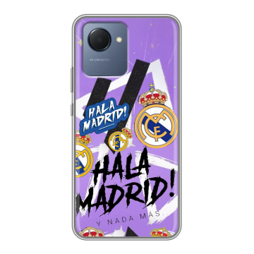 Силиконовый чехол на Realme Narzo 50i Prime с принтом Real Madrid Реал Мадрид Силиконовый чехол на Realme Narzo 50i Prime с принтом Real Madrid Реал Мадрид