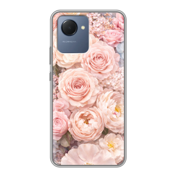 Силиконовый чехол на Realme Narzo 50i Prime с принтом женский Силиконовый чехол на Realme Narzo 50i Prime с принтом женский