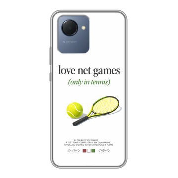 Силиконовый чехол на Realme Narzo 50i Prime с принтом для девочек