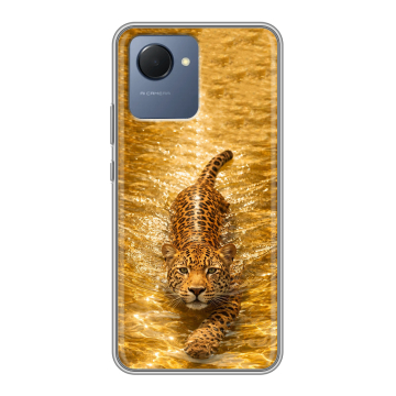 Силиконовый чехол на Realme Narzo 50i Prime с принтом женский Силиконовый чехол на Realme Narzo 50i Prime с принтом женский