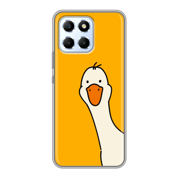 Силиконовый чехол на Huawei Honor X6 с принтом Утка