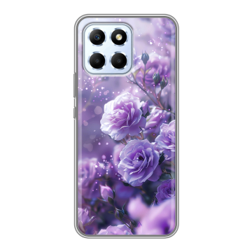 Силиконовый чехол на Huawei Honor X6 с принтом Розы цветы