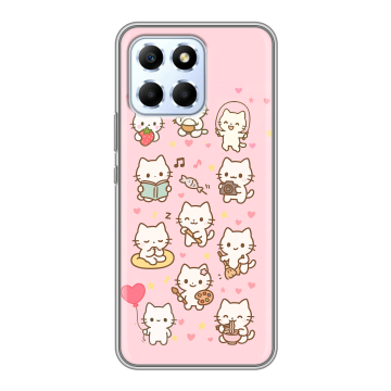 Силиконовый чехол на Huawei Honor X6 с принтом Hello Kitty Хелоу Кити