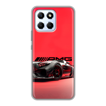 Силиконовый чехол на Huawei Honor X6 с принтом Мерседес Mercedes AMG Силиконовый чехол на Huawei Honor X6 с принтом Мерседес Mercedes AMG