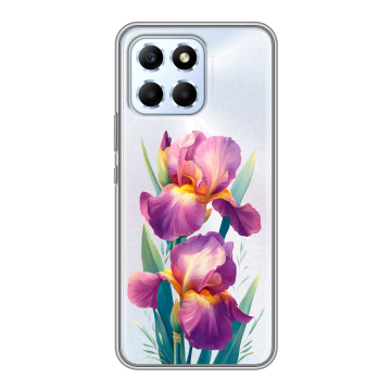 Силиконовый чехол на Huawei Honor X6 с принтом Цветы орхидеи Силиконовый чехол на Huawei Honor X6 с принтом Цветы орхидеи