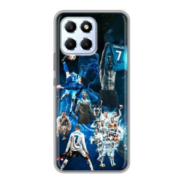 Силиконовый чехол на Huawei Honor X6 с принтом Реал Роналдо