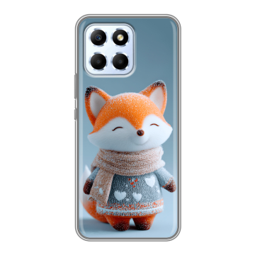 Силиконовый чехол на Huawei Honor X6 с принтом Лиса Силиконовый чехол на Huawei Honor X6 с принтом Лиса