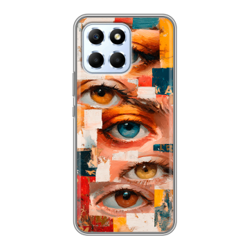 Силиконовый чехол на Huawei Honor X6 с принтом Модный принт Силиконовый чехол на Huawei Honor X6 с принтом Модный принт