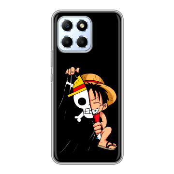 Силиконовый чехол на Huawei Honor X6 с принтом One Piece Ван Пис Силиконовый чехол на Huawei Honor X6 с принтом One Piece Ван Пис