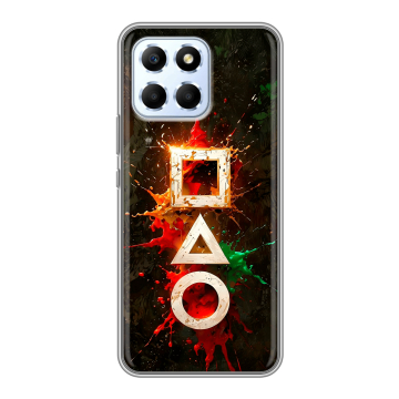 Силиконовый чехол на Huawei Honor X6 с принтом Squid Game Игра кальмара Силиконовый чехол на Huawei Honor X6 с принтом Squid Game Игра кальмара