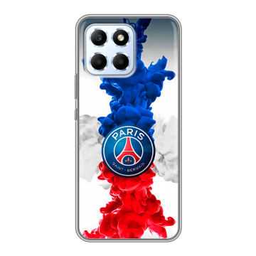 Силиконовый чехол на Huawei Honor X6 с принтом PSG ПСЖ Силиконовый чехол на Huawei Honor X6 с принтом PSG ПСЖ