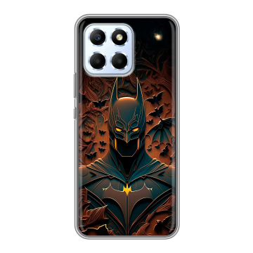 Силиконовый чехол на Huawei Honor X6 с принтом Batman Бэтмен Силиконовый чехол на Huawei Honor X6 с принтом Batman Бэтмен