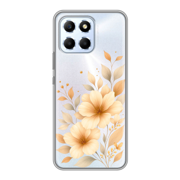 Силиконовый чехол на Huawei Honor X6 с принтом для девушки Силиконовый чехол на Huawei Honor X6 с принтом для девушки
