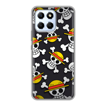 Силиконовый чехол на Huawei Honor X6 с принтом One Piece Ван Пис Силиконовый чехол на Huawei Honor X6 с принтом One Piece Ван Пис