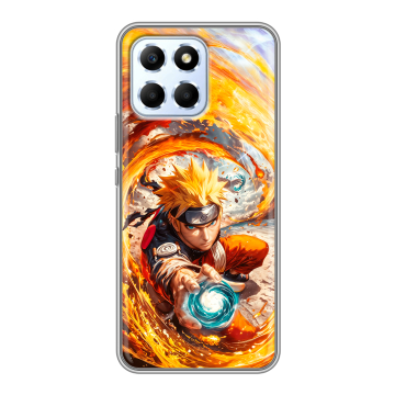 Силиконовый чехол на Huawei Honor X6 с принтом Аниме Наруто Naruto
