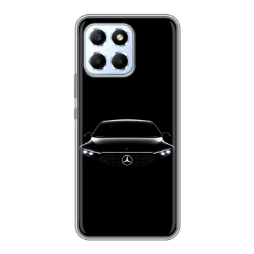 Силиконовый чехол на Huawei Honor X6 с принтом Mercedes Мерседес Силиконовый чехол на Huawei Honor X6 с принтом Mercedes Мерседес