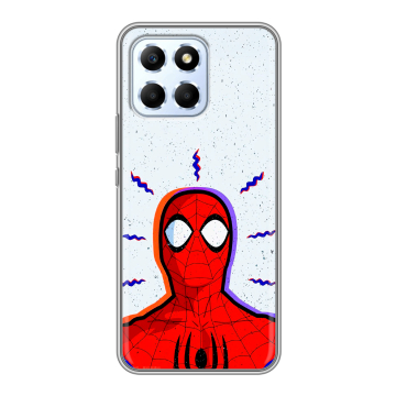 Силиконовый чехол на Huawei Honor X6 с принтом Spiderman Человек паук Силиконовый чехол на Huawei Honor X6 с принтом Spiderman Человек паук