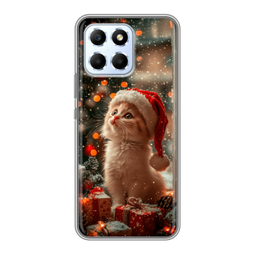 Силиконовый чехол на Huawei Honor X6 с принтом Новый год Силиконовый чехол на Huawei Honor X6 с принтом Новый год