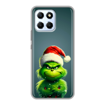 Силиконовый чехол на Huawei Honor X6 с принтом Новый год Силиконовый чехол на Huawei Honor X6 с принтом Новый год