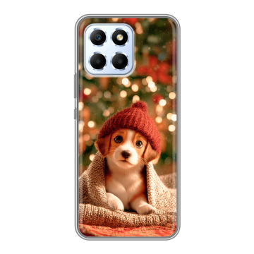 Силиконовый чехол на Huawei Honor X6 с принтом Новый год Силиконовый чехол на Huawei Honor X6 с принтом Новый год