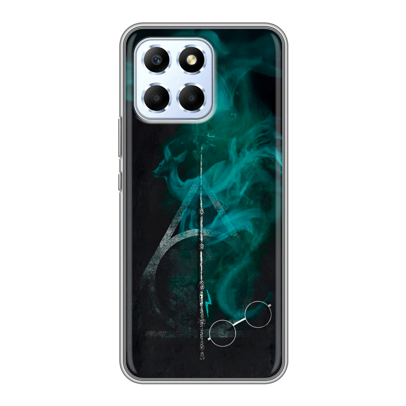 Силиконовый противоударный чехол на Huawei Honor X6 с принтом Гарри Поттер Harry Potter Силиконовый противоударный чехол на Huawei Honor X6 с принтом Гарри Поттер Harry Potter