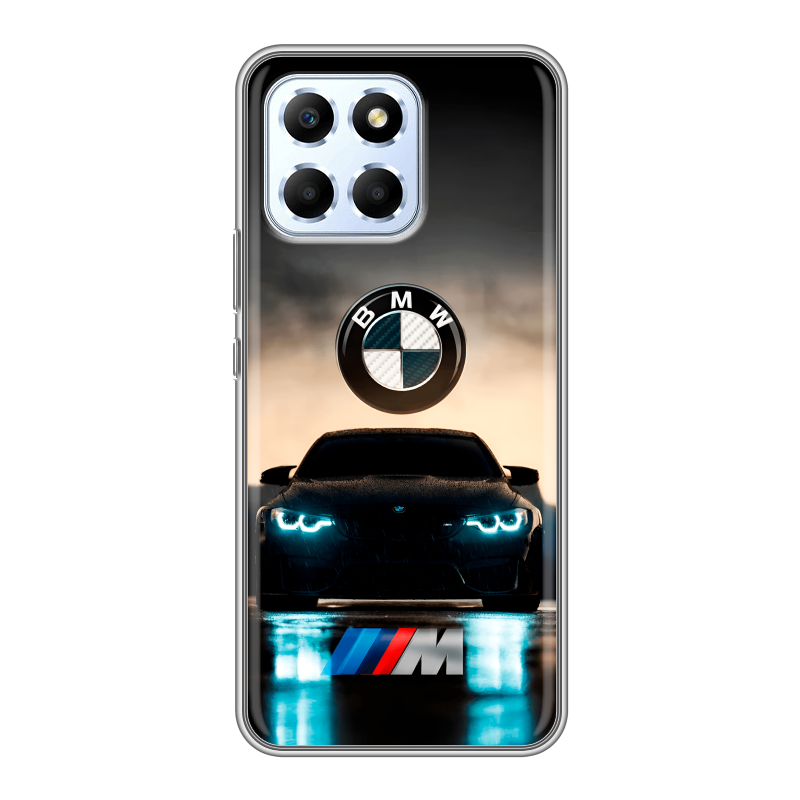 Силиконовый чехол на Huawei Honor X6 с принтом БМВ BMW Силиконовый чехол на Huawei Honor X6 с принтом БМВ BMW