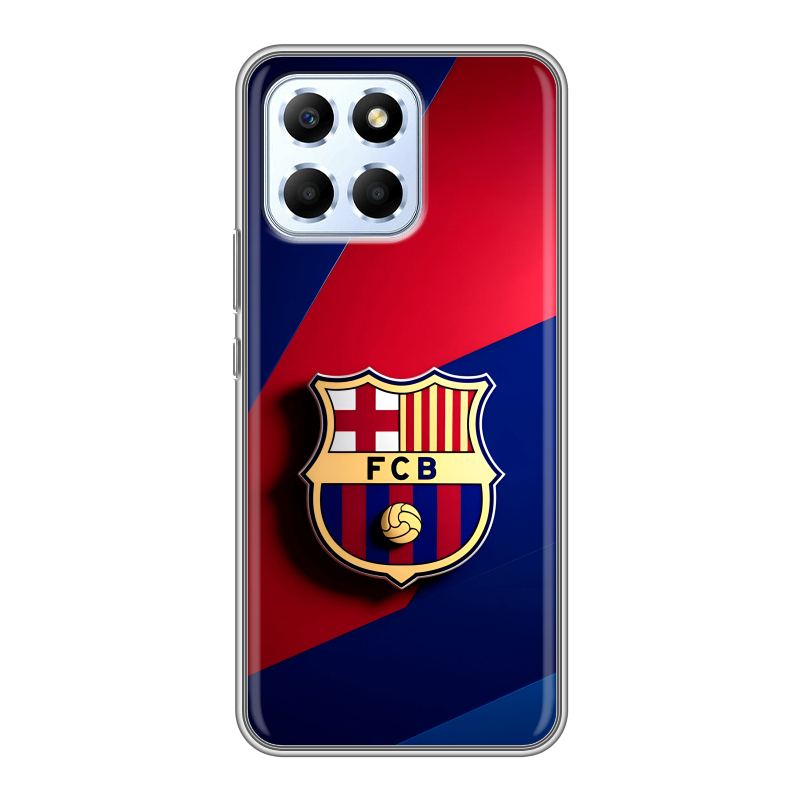 Силиконовый чехол на Huawei Honor X6 с принтом Барселона Barcelona Силиконовый чехол на Huawei Honor X6 с принтом Барселона Barcelona