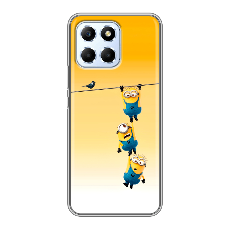 Силиконовый чехол на Huawei Honor X6 с принтом Миньоны Силиконовый чехол на Huawei Honor X6 с принтом Миньоны