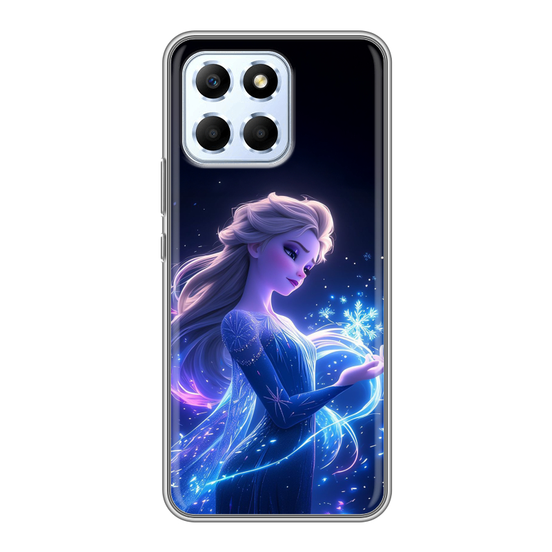 Силиконовый чехол на Huawei Honor X6 с принтом Холодное сердце Frozen Силиконовый чехол на Huawei Honor X6 с принтом Холодное сердце Frozen